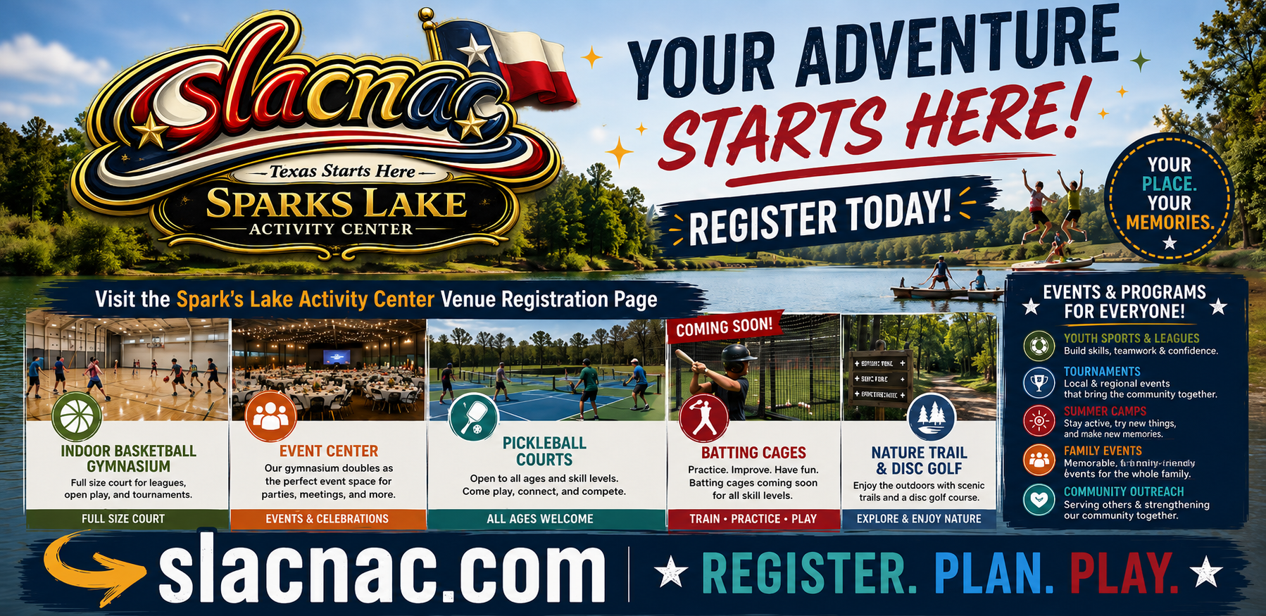 SLAC venue registration and events